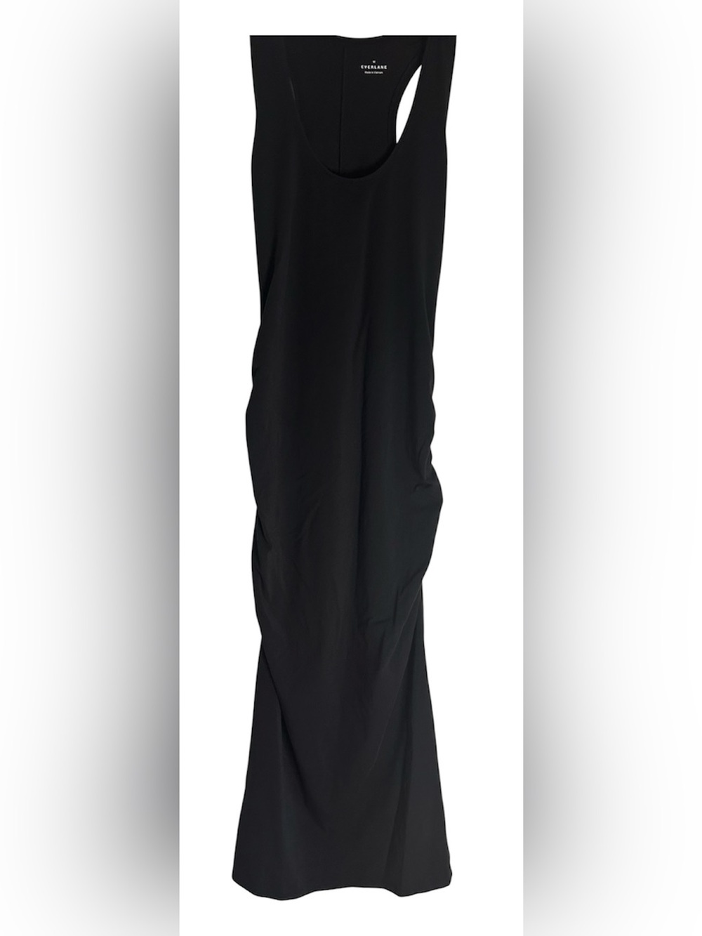Everlane Black The Form Racerback Maxi Dress